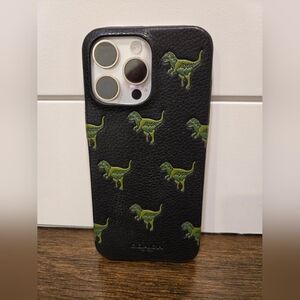 Coach Rexy Dinosaur iPhone 15 Pro Max Case